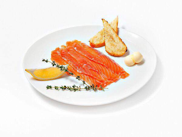 Траттория пицца - Лосось слабосоленый