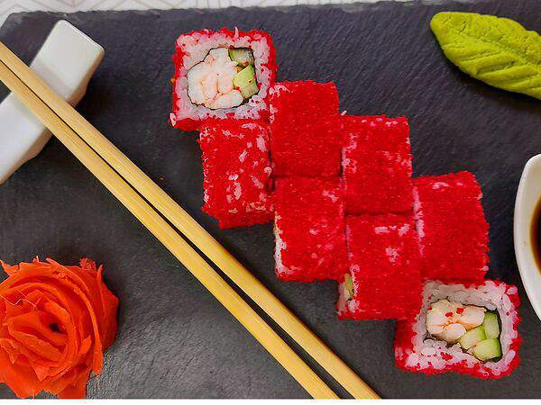 Пицца суши нахабино - Ролл Калифорния с креветкой