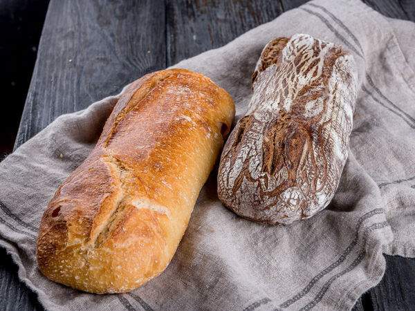 Мясной ресторан Ребро - Чиабатта горячая (белая)