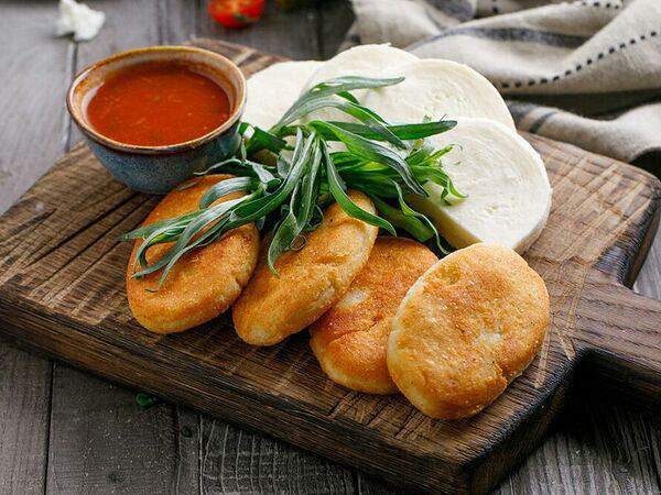 Маймун - Мчади с сыром Сулугуни