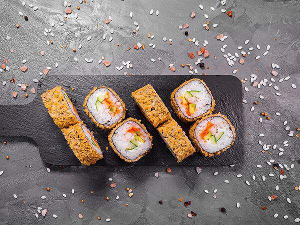 Суши-пати - Горячая Калифорния с креветкой