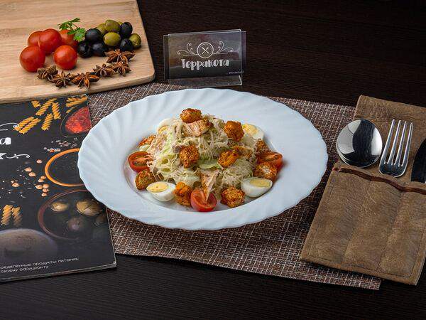 Кафе Терракота - Салат Цезарь с курицей