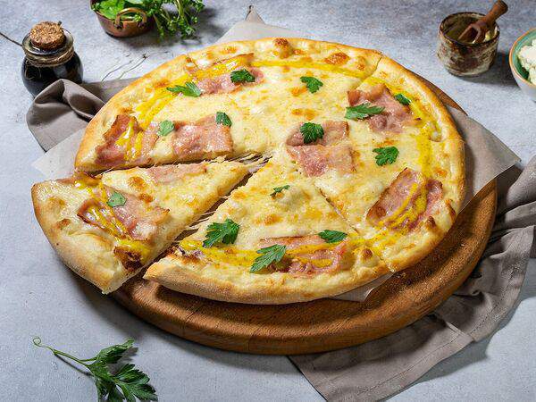 Базилико-пицца - Карбонара