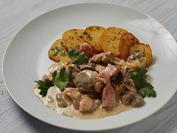 Галушка - Говядина по-охотничьи