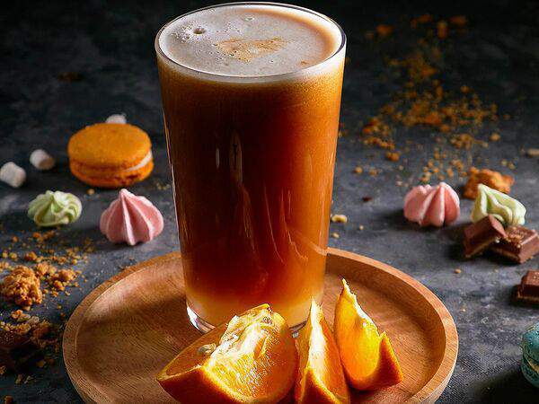 Baggins coffee - Апельсиновая Матча Pink (горячая)