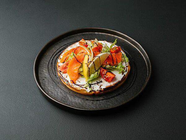 Etna coffee - Вафля творожно-лососевая