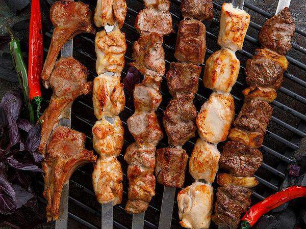 Баклажан Горьковская - Шашлык из куриного бедра