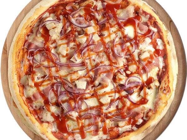 Дома Пицца - Чикен Ранч пицца с курочкой барбекю