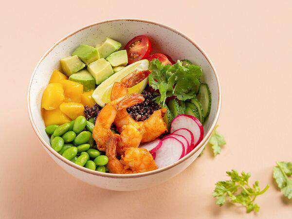 Шоколадница - Поке с тигровыми креветками