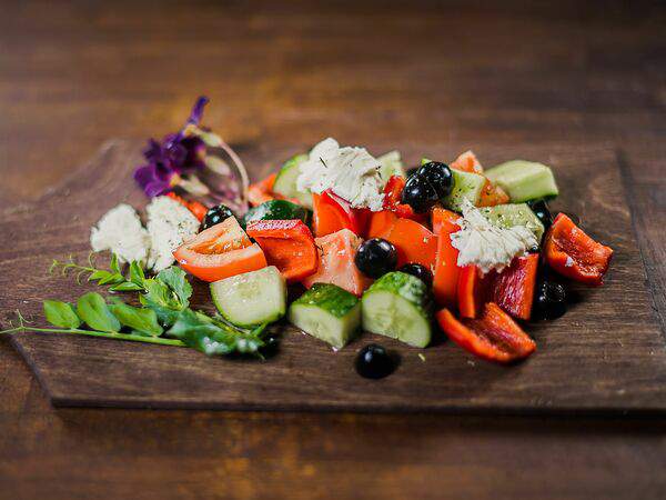 Толстый гусь - Салат Греческий