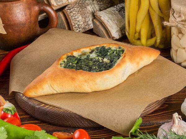 Чито Грито - Хачапури по - аджарски со шпинатом