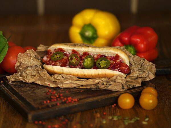 Papa Grill - Хот-дог Чикаго с перцем