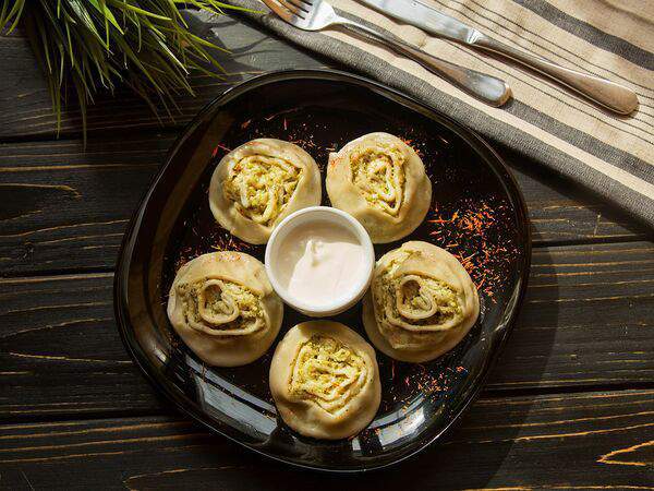 Пельмения - Ханум с брокколи