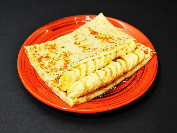 Блин & Coffee - Блин с бананом и карамелью