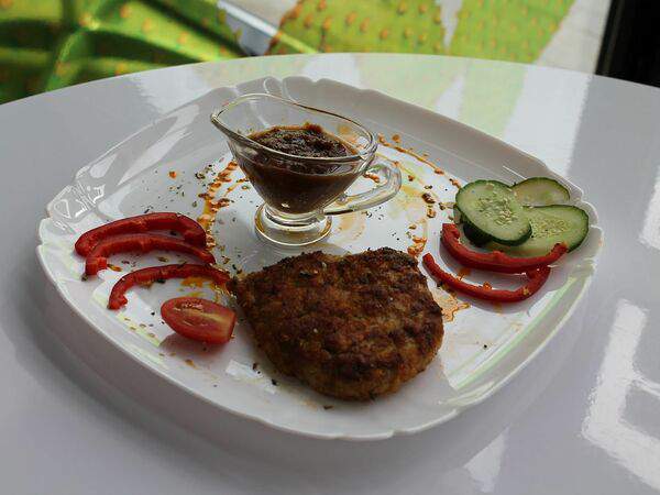 Cactus - Эскалоп с соусом сальса