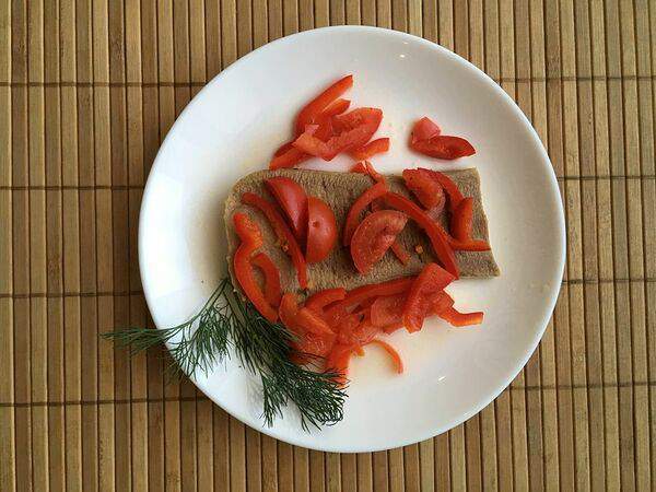 Кафе Мария - Язык отварной с овощами