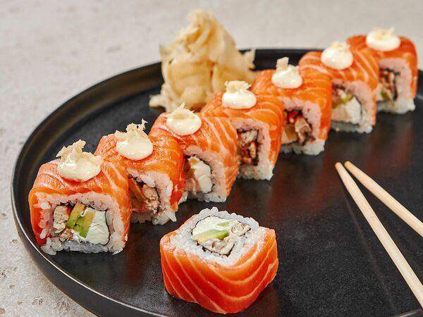 Суши муши - Ролл Имбирный лосось