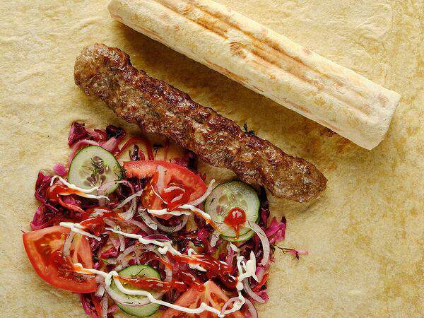 Чайхона & Kebab - Люля-кебаб из баранины в лаваше