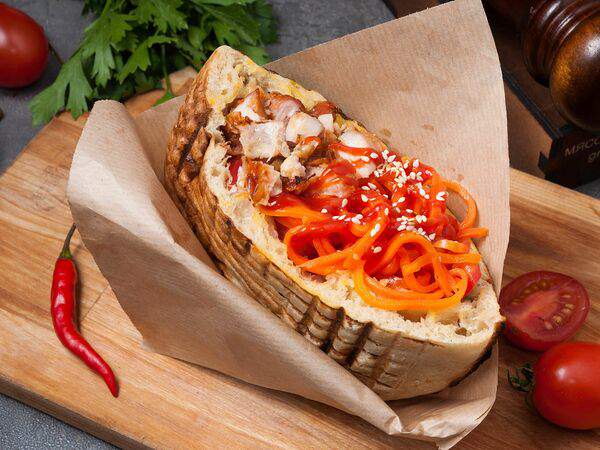 Мясо на углях - Шаверма классическая