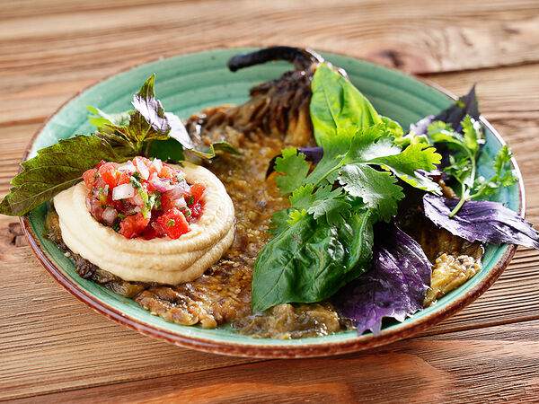 Че? Харчо! - Карпаччо из баклажанов по-кавказки