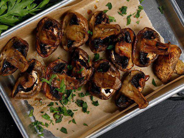 Дали жару - Шашлык из грибов