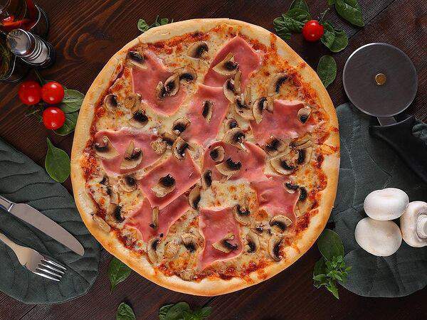 Пататапа - Пицца Ветчина с грибами