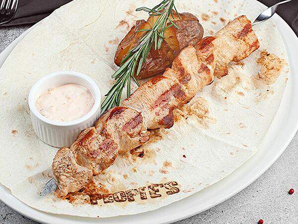 #megapolisbar People's - Шашлык из индейки