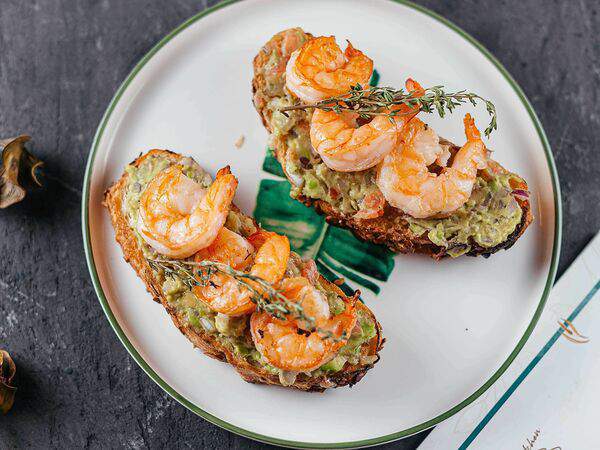 Benny Kitchen - Брускетта с креветками