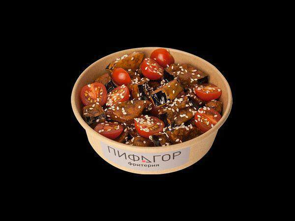 Пифагор - Салат с хрустящими баклажанами