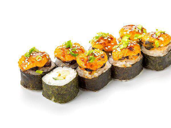 Суши Шоп - Запеченный с мидиями