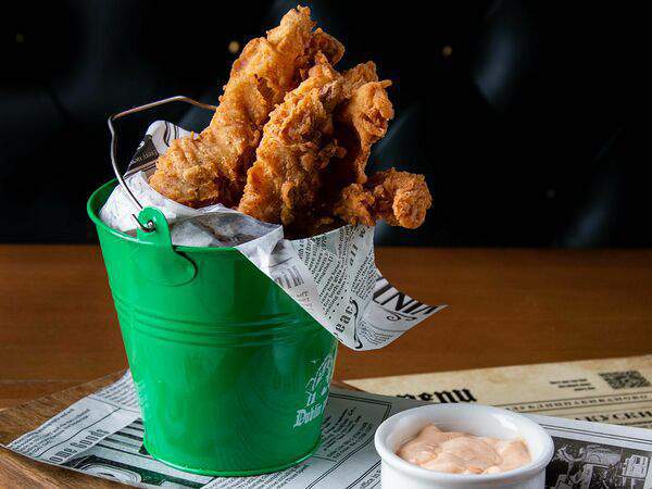 Дублин - Куриные Стрипсы с соусом кимчи