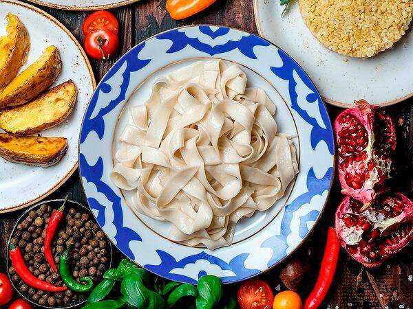 Бакладжан - Хингал с маслом и чесноком