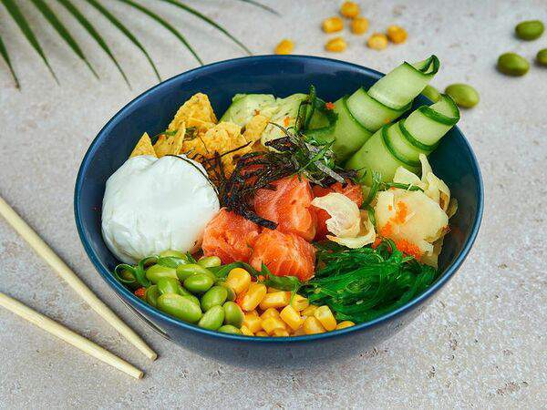 Суши муши - Поке с лососем