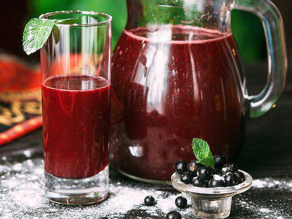 Кинза - Морс из смородины маленький