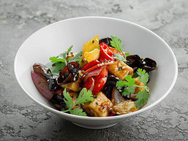 Hagao - Тофу с овощами в соево-медовом соусе