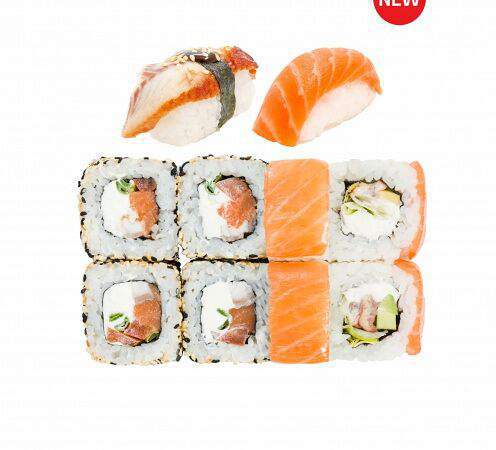 Pomodoro Royal - Угорь-Лосось Мини-сет