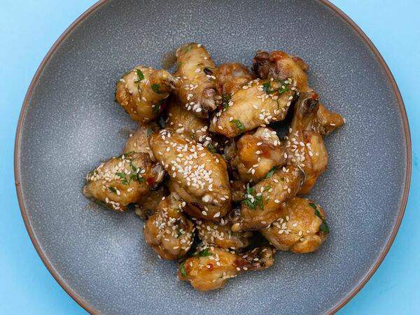 Вмясо - Куриные крылья в корейском соусе