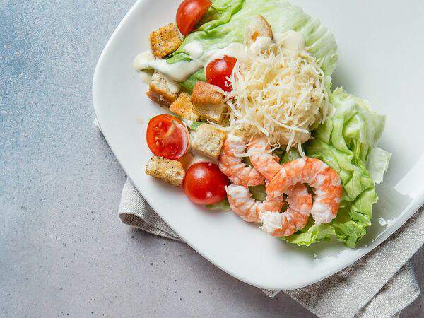 Веранда - Цезарь с креветками