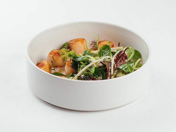 Avocado queen - Гребешок,авокадо,зеленое яблоко