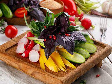 Казан Мангал Kazan Mangal - Сезонные овощи и зелень