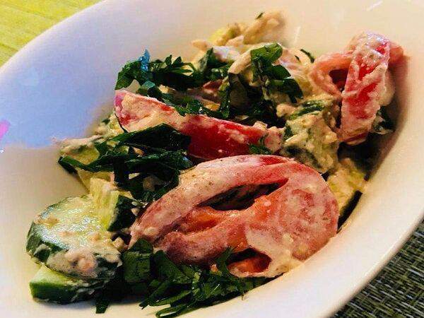 Чито грито - Салат Глехурат с орехами