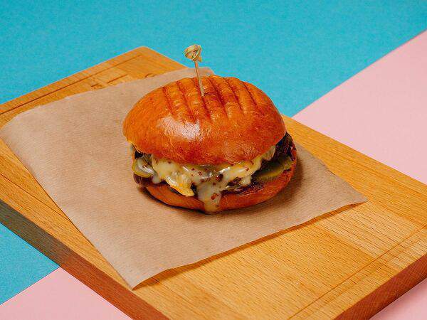 Бобы - Бургер с говядиной