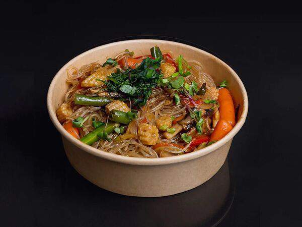 Fish & rice - Wok с овощами