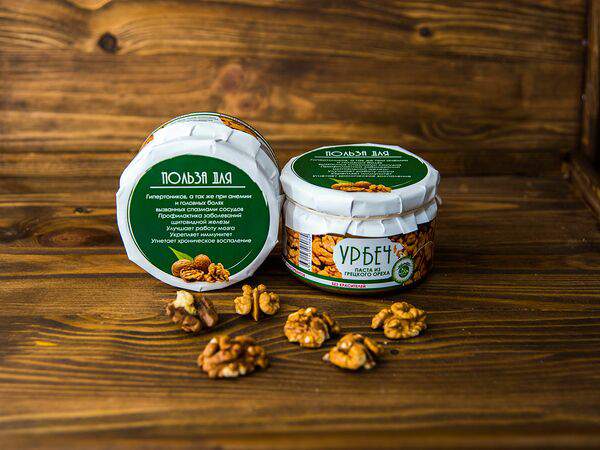 Восточная выпечка - Урбеч из грецкого ореха