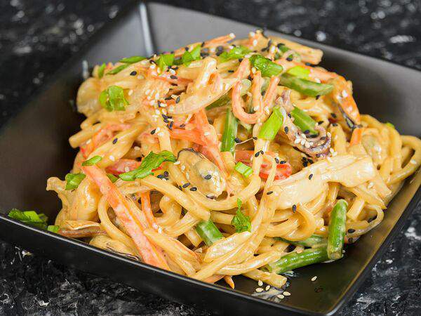 Филадельфия - Лапша с морепродуктами