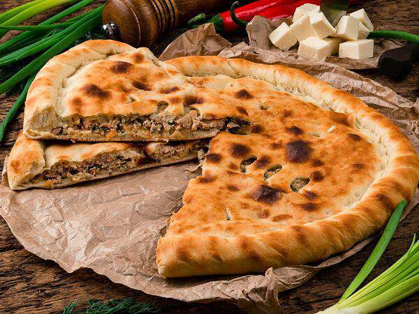 Такие пироги - Пирог с курицей, копченным сыром и грибами
