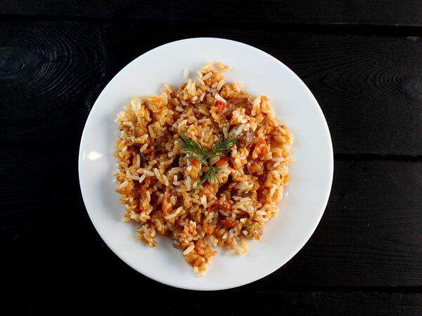 Кафе вегетарианской кухни Радхика - Плов