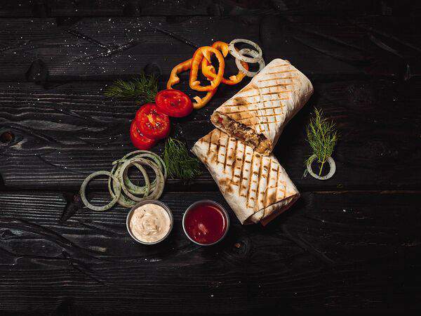 #PAPAMANGAL's48 - Шаурма Фирменный БаклаДжан с курицей