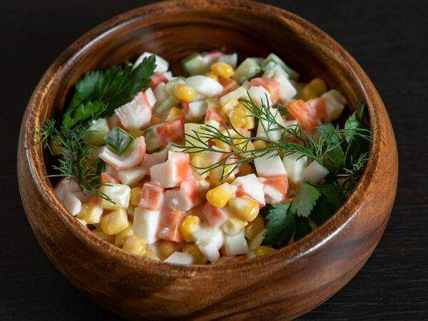 Пельменьок - Крабовый салат