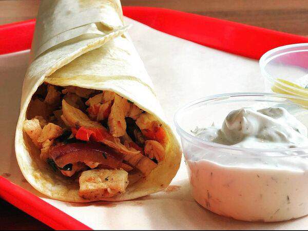 Донер кебаб - Донер-тантуни в тортилье со свининой